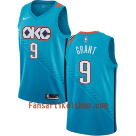 Oklahoma City Thunder Trikot Jerami Grant 9 2018-19 Nike City Edition Blau Swingman - Herren